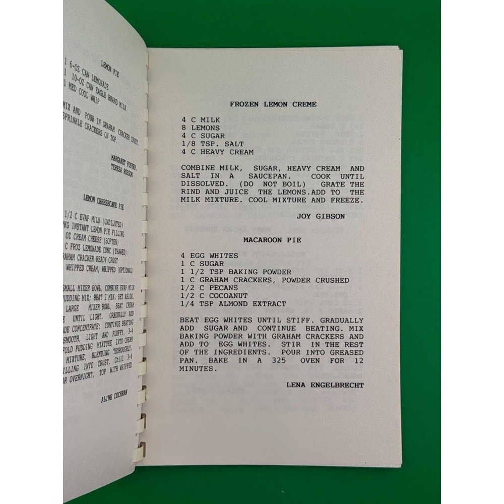 St. Anthony's Hospital Auxiliary Cookbook Amarillo TX 1990 Spiral Recipes - Picture 7 of 12